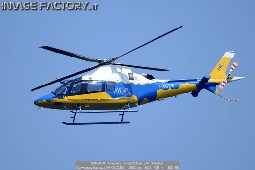 2018-07-01 Arona Airshow 0903 Agusta A109 Trekker